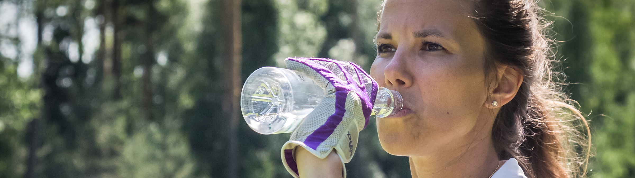Wasser ja, Alkohol nein auf dem Platz