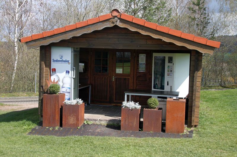 Halfway-House dank Herrengolf-Kasse Halfway-House dank Herrengolf-Kasse