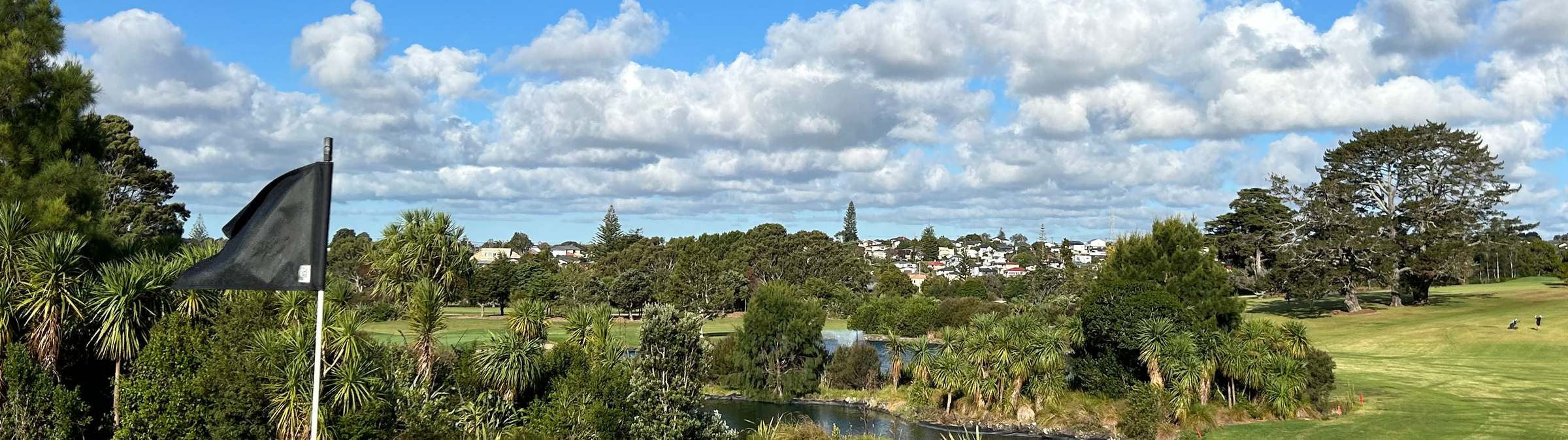 Golfen mitten in der Millionenstadt - in Neuseeland