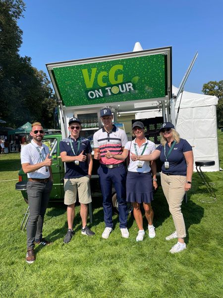 Schaute bei der VcG vorbei: Matti Schmid Schaute bei der VcG vorbei: Matti Schmid