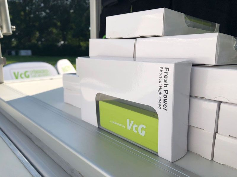 Power für VcG-Mitglieder an der VcG-Ape Power für VcG-Mitglieder an der VcG-Ape