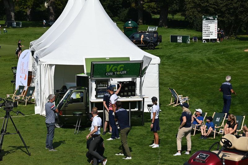 Betrieb an der VcG-Ape Betrieb an der VcG-Ape