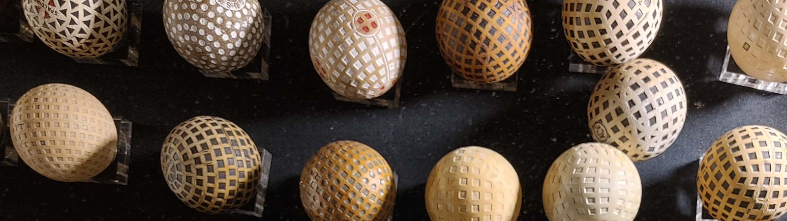 Museumsreif ... alte Golfbälle & Co. Museumsreif ... alte Golfbälle & Co.