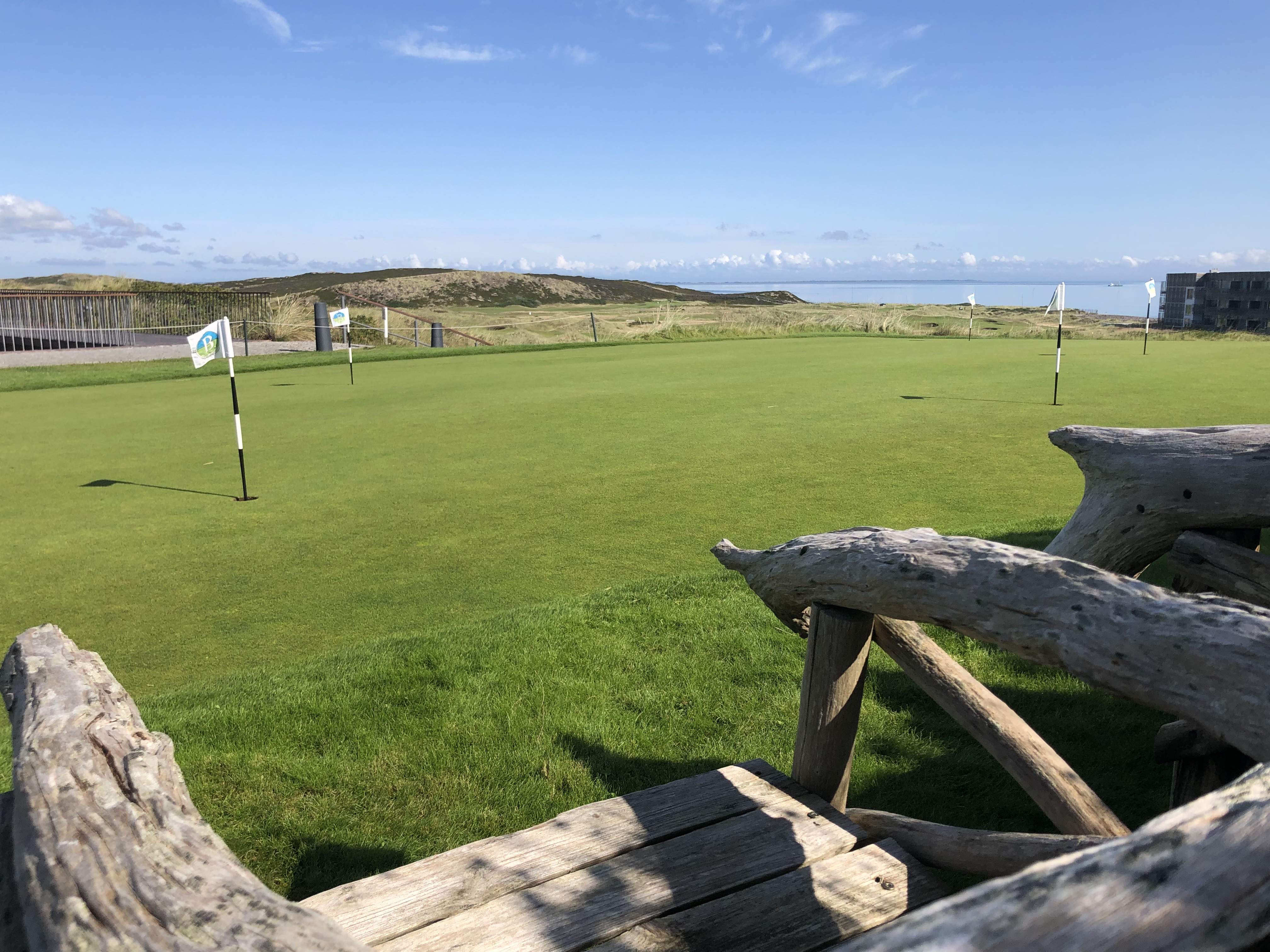 Blick vom Puttinggrün Blick vom Puttinggrün