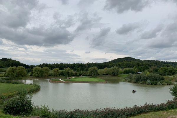 Blick vom blauen Abschlag auf den Keilerkopf (Foto: VcG)