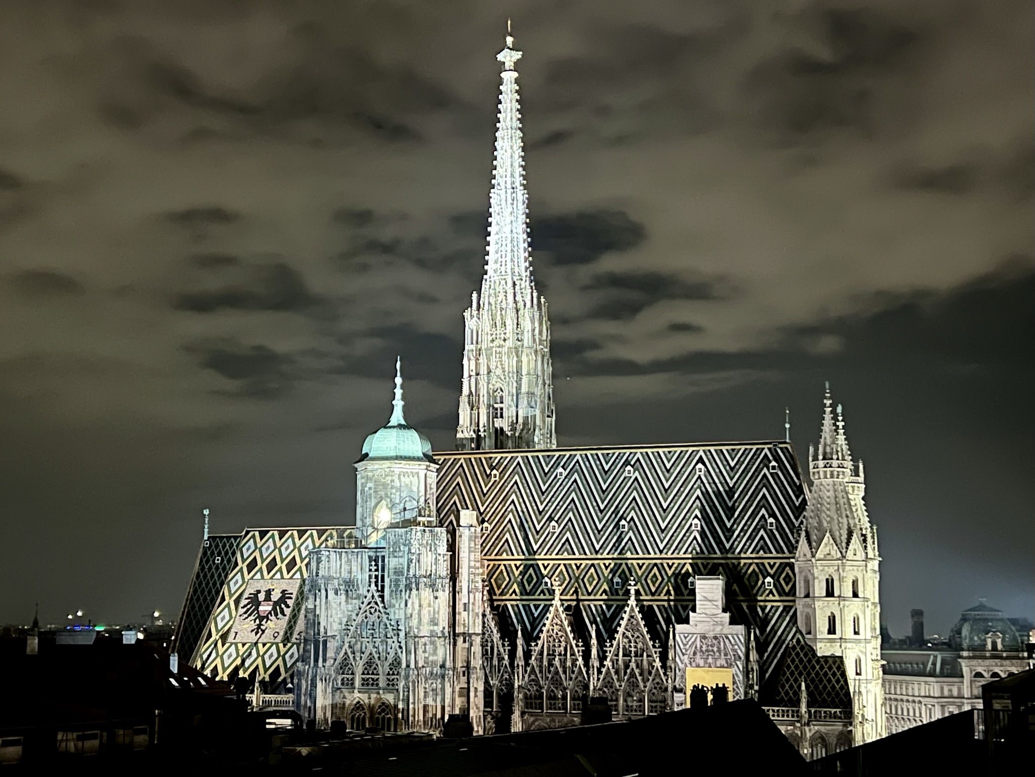 Stephansdom: Gute Nacht, Wien!