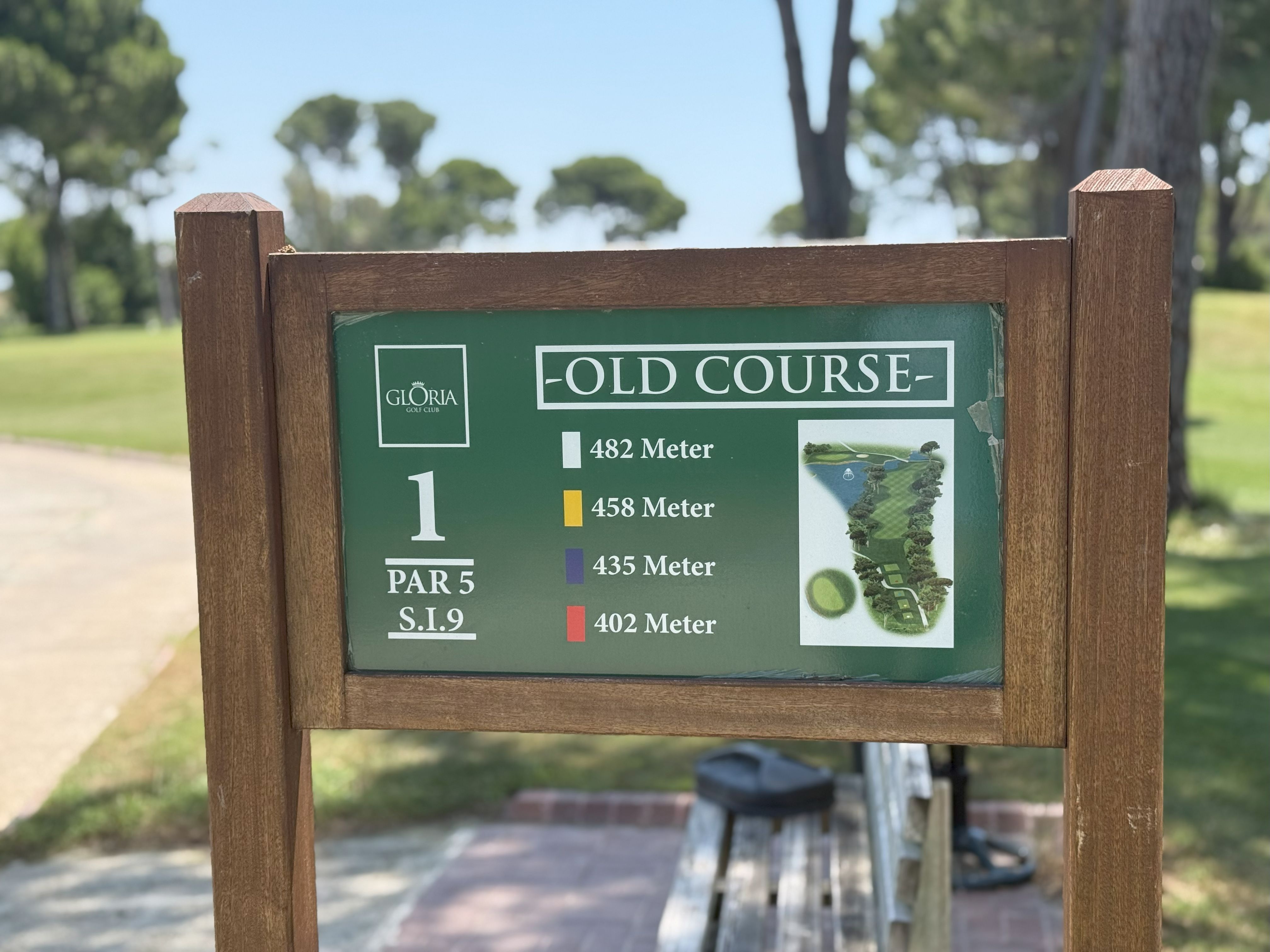 Old Course: Los geht's! Old Course: Los geht's!