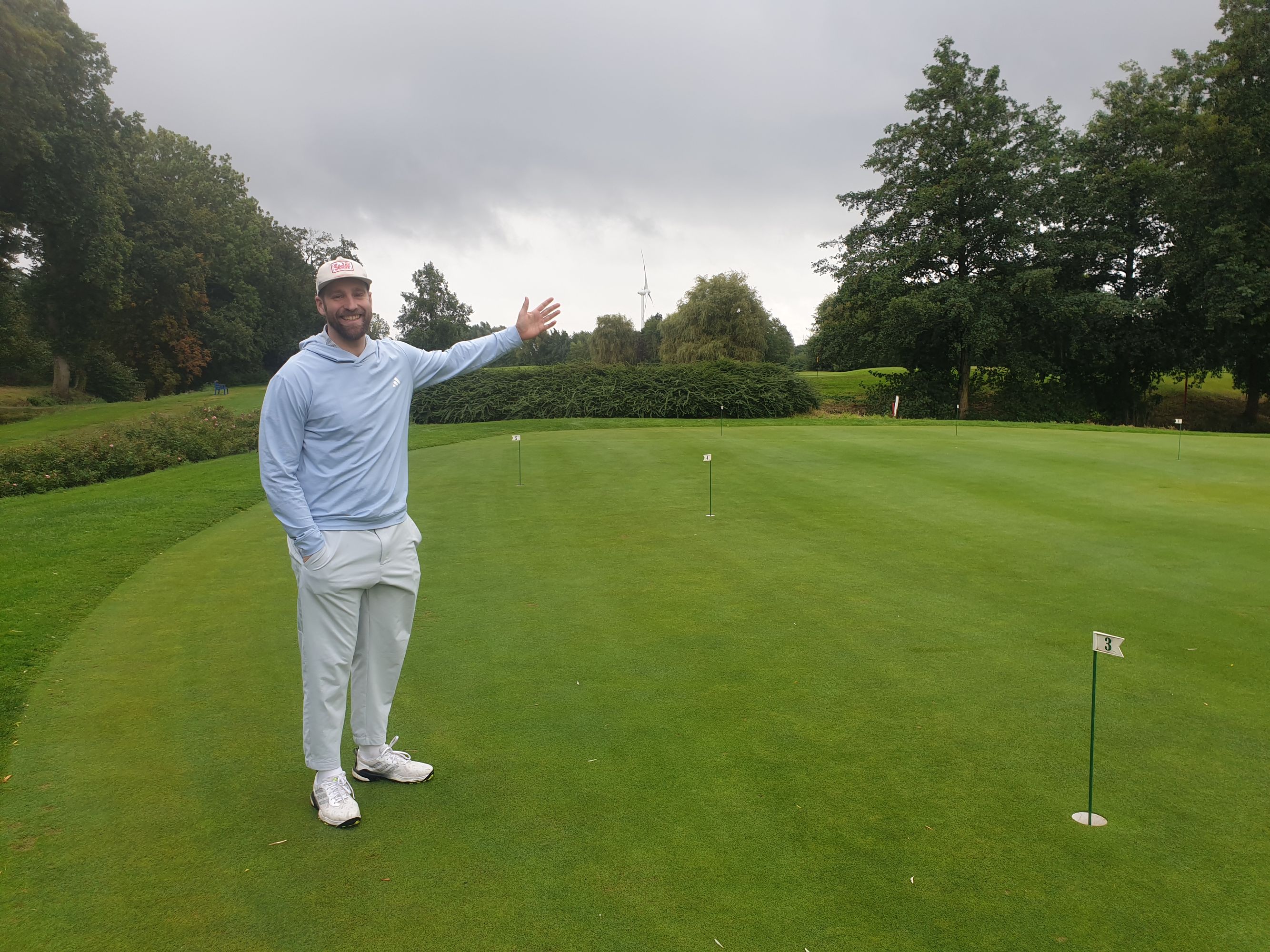 Ist gern auf dem Grün, z.B. im GC Wilhelmshaven-Friesland: Konstantin Madert (Foto: VcG)