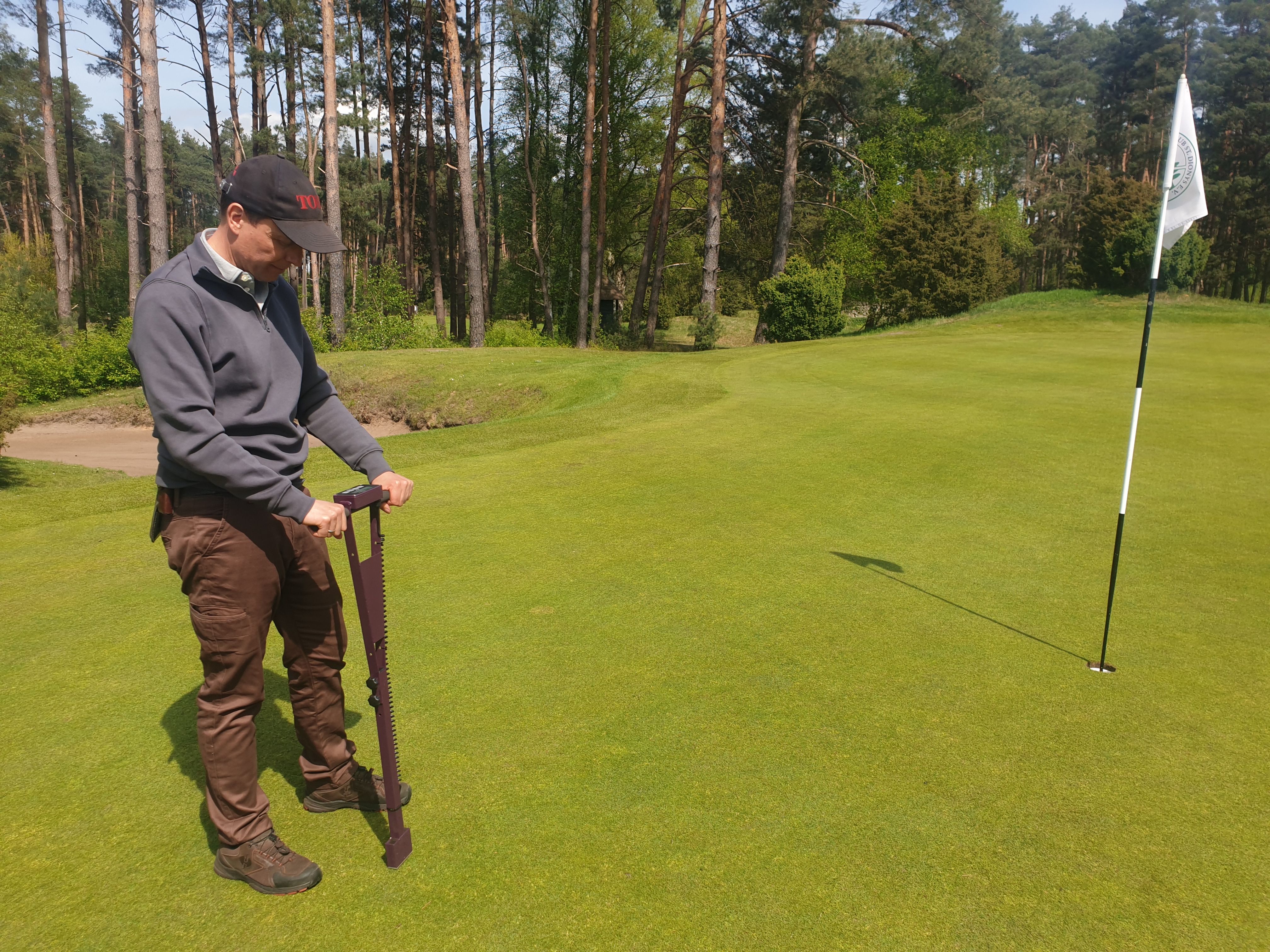 Präzise Messung dank Sonde Präzise Messung dank Sonde